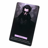 Venta al por Mayor de Mazos de Cartas de Oráculo Personalizados de 55 Cartas, Cartas de Tarot de Guía Espiritual, Cartas de Adivinación Mística, Impresión a Todo Color en Papel