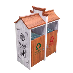 Bote de Basura Nuevo de Alta Calidad y Bajo Precio con un Estilo Atractivo, Adecuado para Parques y Avenidas Arborizadas - Product Image 2