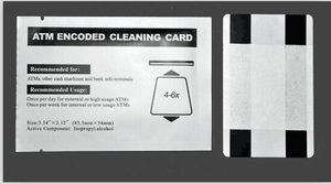 Đầu Đọc Thẻ Mã Hóa Atm Mã Hóa Lau Bộ Thẻ Làm Sạch Cho Máy Rút Tiền - Product Image 3