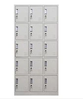 Casiers de rangement métalliques démontables en acier pour atelier, personnel, employés, 3, 6, 9 portes, casier de gym en métal avec serrure à clé