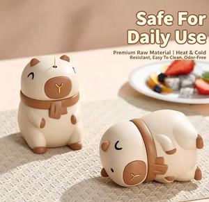 Dispenser per Stuzzicadenti a Forma di Capibara con Design Automatico Pop-up per Tavolo da Pranzo e Uso Quotidiano Domestico - Product Image 3