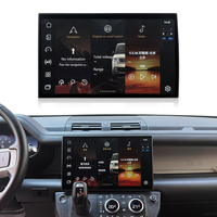 Autoradio Android 14 8 cœurs Qualcomm 13,3 pouces pour Range Rover Defender 2018-2024 Écran tactile incurvé Carplay Navigation GPS