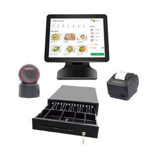 Terminal Punto de Venta Todo en Uno con Pantalla Táctil de 15.6 Pulgadas, NFC, Caja Registradora, Sistema POS para Minoristas - Product Image 1