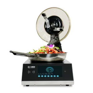 Megcook Automatic Cooking Machine/Commercial Electric 3520W Auto Cooking Wok Fried Rice Machine