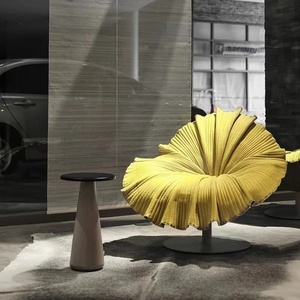 เก้าอี้2025สำหรับห้องนั่งเล่นตกแต่งฐานทรงกลมดีไซน์ทันสมัย - Product Image 1