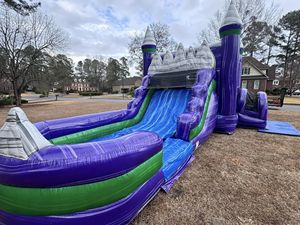 Fiesta <span class=keywords><strong>de</strong></span> <span class=keywords><strong>alquiler</strong></span> Tema tropical <span class=keywords><strong>Playa</strong></span> Niños Fiesta Rebote <span class=keywords><strong>Casa</strong></span> Tobogán <span class=keywords><strong>de</strong></span> agua inflable <span class=keywords><strong>con</strong></span> <span class=keywords><strong>piscina</strong></span> para patio trasero - Product Image 4