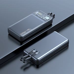 Banco de Energía Ultrafino OEM PD22.5W con Cable Integrado 3 en 1, Carga Súper Rápida, Gran Capacidad 20000mAh 50000mAh - Product Image 6