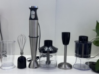 Mixeur plongeant avec moteur en cuivre de 1000W, lame en acier inoxydable, vitesse variable réglable, facile à nettoyer et à ranger
