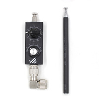 Antena Sintonizable de Banda Completa HF de Onda Corta QRP de 20W Ham Mini-ANT con Conector PL259 M para Estación de Radioaficionado