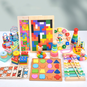 Tùy chỉnh gỗ Montessori Đồ chơi giáo dục học tập mầm non đào tạo bé vật liệu bằng gỗ cảm giác trò chơi hoặc hỗ trợ giảng dạy trẻ em CE - Product Image 3