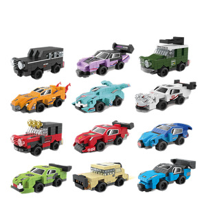 Blocchi da Costruzione per Auto Sportiva Mini-class, Giocattolo Educativo per Bambini, Modellino Auto, Regalo Unisex, Giocattolo DIY in Plastica - Product Image 5