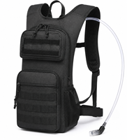 Sac à dos d'hydratation OEM à prix d'usine avec poche à eau amovible de 2 L, sac à dos tactique pour la randonnée, la course à pied et l'escalade en plein air