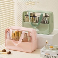 Sac de rangement cosmétique de grande capacité marque privée personnalisée organisateur de sac cosmétique portable étanche