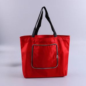 Foldable <b>Tote</b> <b>Bag</b> with Wallet Design, Reusable Grocery Shopping <b>Bag</b>, Custom Logo Travel Carry <b>Bag</b> for Promotions - Product Image 4