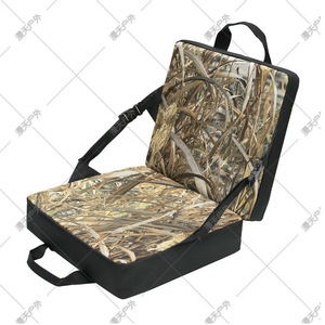 Outdoor Camouflage Camping <b>Cushion</b> Thick Cotton Portable Rectangular Seat <b>Pad</b> For Hiking Mountaineering And Gardening - Product Image 1