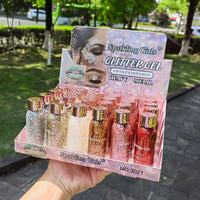 Nouvelle Performance 6 couleurs ensemble de maquillage Sexy Flash ombre à paupières Sequin Gel sirène échelle poudre visage maquillage ombre à paupières liquide