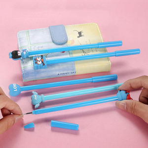 Stylo Gel en Plastique Pas Cher Multi-Styles Mignon <span class=keywords><strong>Kawaii</strong></span> Animaux Dessin Animé Encre Noire 0.5MM pour Étudiants et Enfants - Vente en Gros - Product Image 3