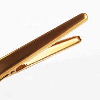 Clip de fermeture pour aliments en acier inoxydable doré, innovant, pour la cuisine, clip de fermeture pour aliments en poudre, clip de fermeture pour sac de stockage d'aliments L3