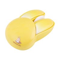 SQT Souris optique 3D sans fil 2,4 G M6AG, design lapin mignon, DPI 1200, colorée et unique, idéale pour la maison et le bureau – Meilleure vente