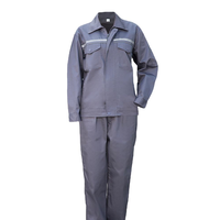 Combinaisons de travail en coton/polyester industrielles, confortables, résistantes à l'eau, vêtements de protection pour les travailleurs des mines et des usines, Oeko-Tex