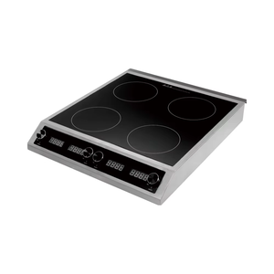 Table de cuisson à induction commerciale à quatre brûleurs 3500W, commande par bouton, affichage LED AM-CD401, cuisinière à induction commerciale AM-CD401 AM-CD401 C - Product Image 1
