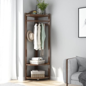 Perchero <span class=keywords><strong>de</strong></span> Bambú Multifuncional Moderno que Ahorra Espacio, Perchero Simple <span class=keywords><strong>de</strong></span> Esquina para <span class=keywords><strong>Pared</strong></span>, Perchero <span class=keywords><strong>de</strong></span> Pie para Abrigos para Uso Doméstico - Product Image 3