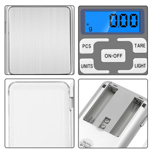 Jewelry Scales 200g/300g/500g <strong>0.01g</strong> /0.1g Precision Mini Pocket <strong>Electronic</strong> Digital Scale for Gold <strong>Balance</strong> Gram Weight Scales - Product Image 3