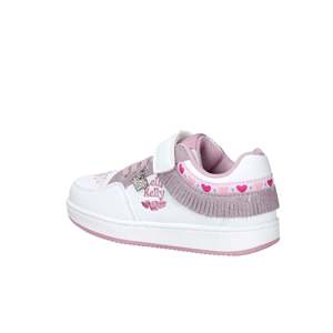 Sneakers Lelli Kelly per Ragazze, Bianche e Rosa con Chiusura in Velcro, Stile Basket - Product Image 2