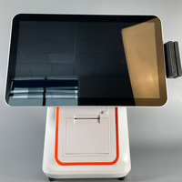 Usine OEM/ODM, système de point de vente tout-en-un compatible Android, écran tactile POS de 15,6 pouces, Windows/Android/Linux