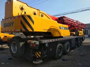 Grue sur camion Sany QY50 de 50 tonnes d'occasion, pièces d'origine durables, fonctionnement stable pour les projets d'ingénierie - Product Image 3