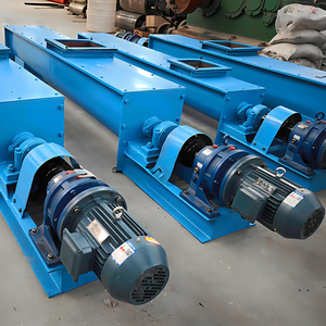 Fbd hình chữ U Vít băng tải khoan Feeder shaftless ống loại bùn xi măng bột khô thép không gỉ vít băng tải - Product Image 3