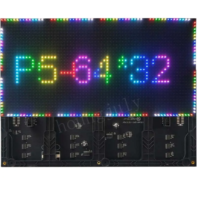 P5 Panel Dinding Led Penuh Warna 320*160Mm Modul Layar Iklan untuk Papan Peraga Dinding Video P2 P2.5 P4 P3 P6 P8 P10