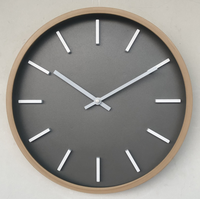 Jam Dinding Retro Quartz 14 Inci, Dekorasi Rumah Modern dari Cina
