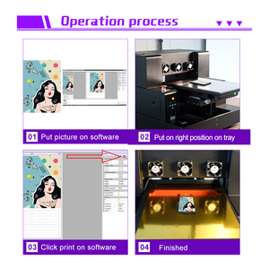 Free Shipping A3 Uv Flatbed Printer 320*500mm L805 Head Uv Sticker Printer Phone <b>Printing</b> <b>Machine</b> for Cases - Product Image 5