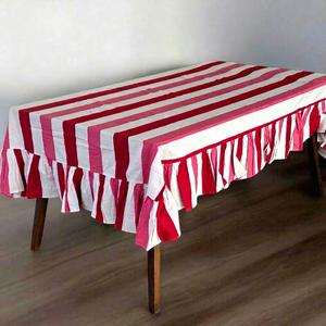 Modern Indian Handmade Premium Quality 100% Cotton Floral Hand Block Printed Eco-friendly Customizable <b>Table</b> <b>Cover</b> Wedding - Product Image 1