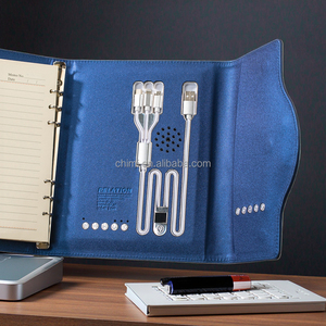 OME công nghệ cao máy tính xách tay với <span class=keywords><strong>12000mAh</strong></span> A5 ngân hàng điện không dây ghi âm & chức năng đồng hồ da bìa cứng Sản phẩm mới - Product Image 6