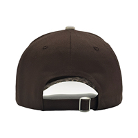 Casquette de baseball à imprimé léopard en gros, avec logo brodé plat personnalisé, bicolore, 5 panneaux, style A-frame, casquette snapback pour marques de vêtements
