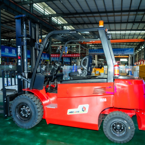 Chariot élévateur électrique robuste de 5 tonnes, nouvelle conception, au lithium, écologique, puissant, <span class=keywords><strong>HECA</strong></span> EF350, certification CE, garantie 1 an, direct usine - Product Image 2