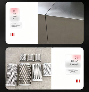 Machine de broyage et de déchiquetage pour viande de porc, bœuf, volaille, <span class=keywords><strong>poulet</strong></span>, os et poudre de viande animale - Product Image 6