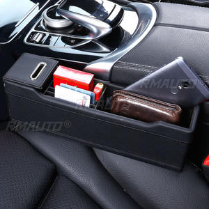Caja de Almacenamiento Multifuncional para el Espacio entre Asientos de Coche, Organizador para el Lado del Conductor, Portaobjetos para Cartera, Teléfono y Cigarrillos - Product Image 3