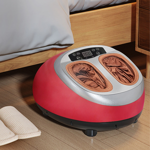 Wireless Remote Control Full <strong>Foot</strong> Rolling Massage Machine Heat <strong>Air</strong> <strong>Pressure</strong> Black+Red ABS Material Comfortable for <strong>Foot</strong> <strong>Massager</strong> - Product Image 4
