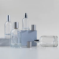 Flacon miniature en verre rond transparent de 2 ml, 3 ml, 5 ml, 8 ml pour échantillons de sérum et de cosmétiques avec bouchon à vis et impression sérigraphique