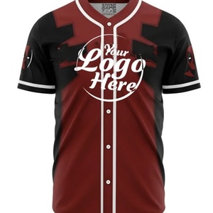 Men's Sportswear Short Sleeve Baseball Shirt T-shirt Custom Logo Loose Fit Breathable Quick Dry Spandex/Polyester Plus Size - Product Image 4