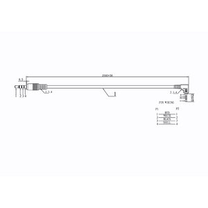 Right Angle 2.5mm 3.5mm 4 Pole Audio <b>Cable</b> Mono TRS TRRS Stereo Plug 3 Poles 4 Poles Jack Audio <b>Aux</b> <b>Cable</b> - Product Image 6