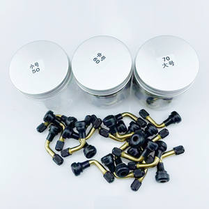 Valve de pneu de moto Pvr70 en cuivre et plastique 50 60 70 pour vélo électrique, accessoire de remplacement et de réparation - Product Image 2