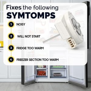 Motor de Ventilador para Evaporador DA31-00146E, 12V DC, Repuesto Compatible con Refrigeradores <span class=keywords><strong>Samsung</strong></span>, 2520 RPM, 0.268A, 3.21W - Product Image 4