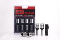 Yufei M14x1.25 Acier forgé SCM440 Longueur effective 28mm Boulon de siège de roue coloré Compatible avec BMW M4