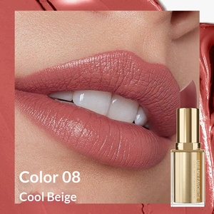 Private Label Matte Lipstick Vegan Waterproof Long Lasting 24H Hydrating Moisturizing Lipstick Wholesale Clean Beauty <strong>Cosmetics</strong> - Product Image 5