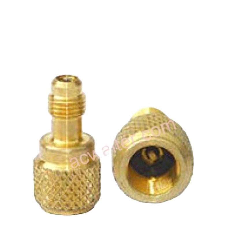 1/2 дюйма-20 UNF(5/16 дюйма SAE) R410a быстроразъемный соединитель для охлаждения с сердечником и депрессором