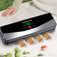 Scelleuse sous vide sans fil portable à aspiration puissante, entièrement automatique, rechargeable, pour la conservation des aliments à domicile